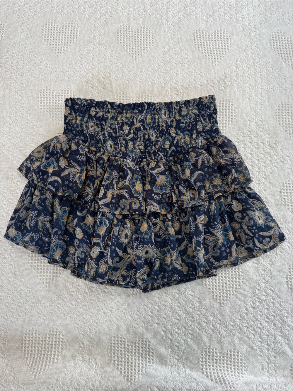 Patrons of Peace Navy Blue Raffle Skort (L)